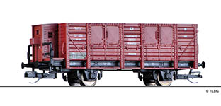 502498 - TT - offener Güterwagen Otmm, KPEV, Ep. I<br>Tillig TT-Club